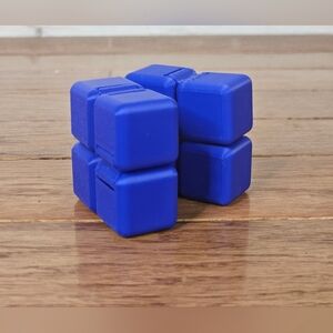 Blue Infinity Cube Fidget Toy